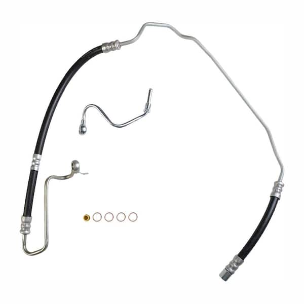 Sunsong Power Steering Pressure Line Hose Assembly - Pump To Rack