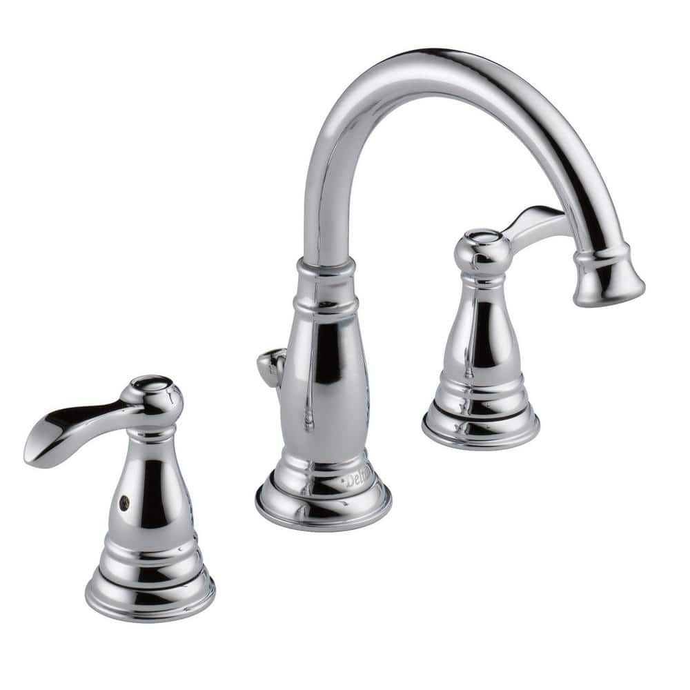Delta Porter 8 in. Widespread 2-Handle Bathroom Faucet in Chrome ...