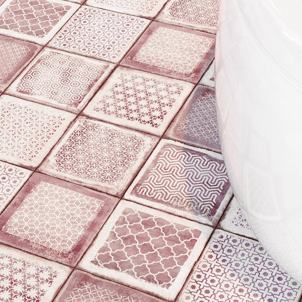 Coronado 8" x 8" Matte Pink Porcelain Wall & Floor Tile