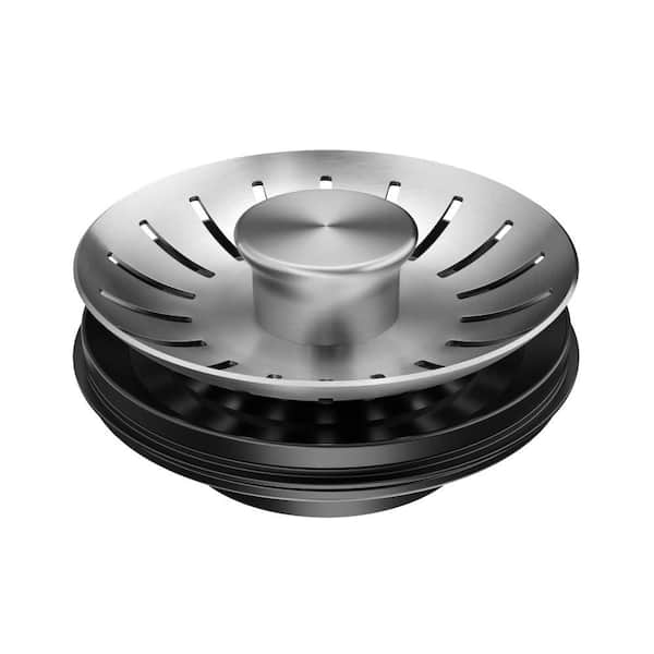 WasteGuard Kitchen Sink Strainer / Stopper for Garbage Disposals with EZLock Mounting Assembly