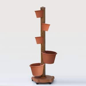 Vertical Gardening System in Terra Cotta