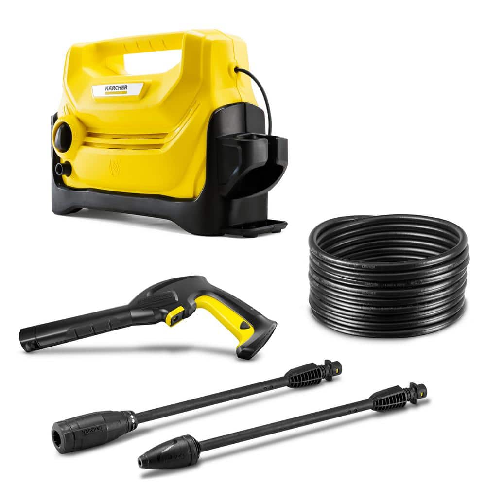 Operación posible Enfadarse hada Karcher 1600 PSI 1.35 GPM K 2 Entry Portable Electric Power Pressure Washer  with Vario & Dirtblaster Spray Wands 1.599-153.0 - The Home Depot