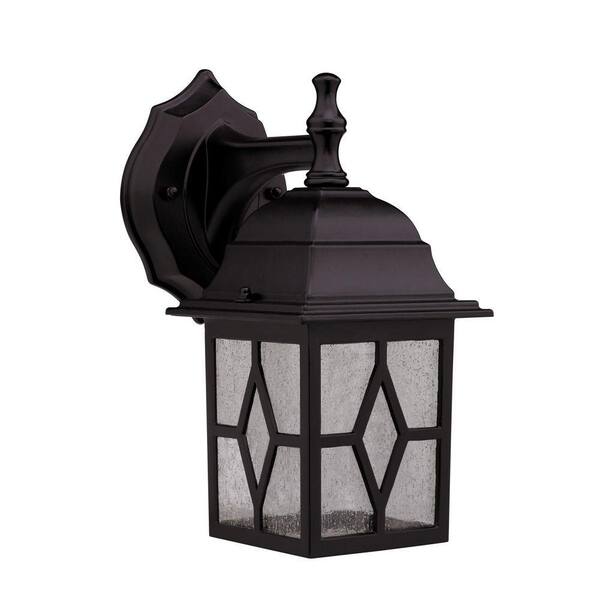 Chloe Lighting Transitional 1-Light 10.25 in. Outdoor Oil Rubbed Bronze Wall Sconce -DISCONTINUED