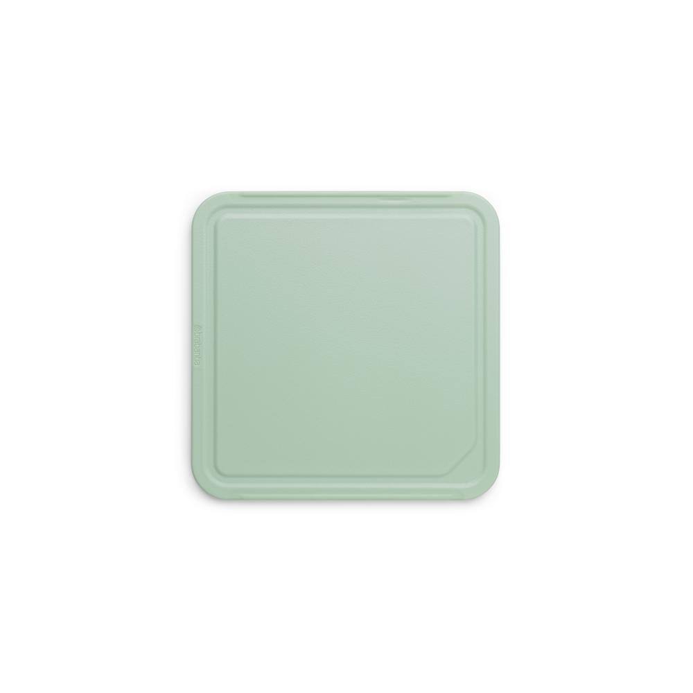 Green and Light Green Plastic Rectangular Cutting Board Set