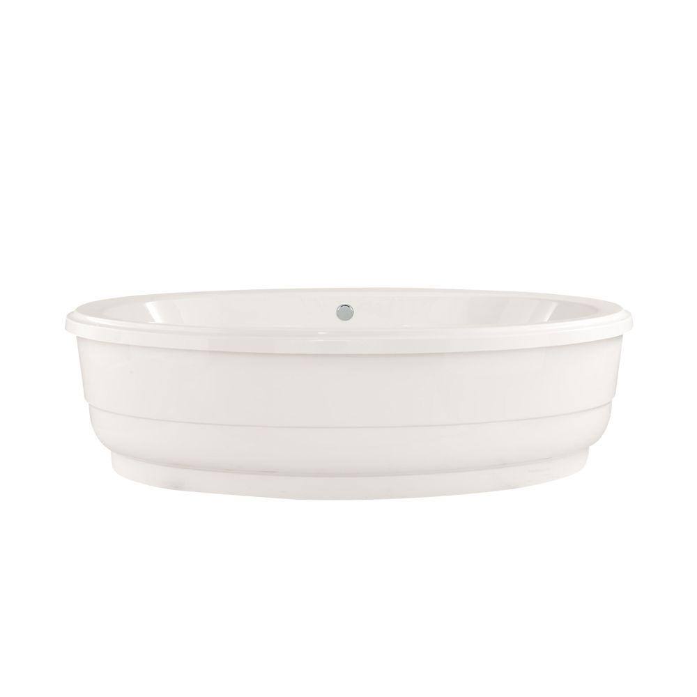 Hydro Systems Santa Fe 72 in. Acrylic Flatbottom Air Bath Bathtub in