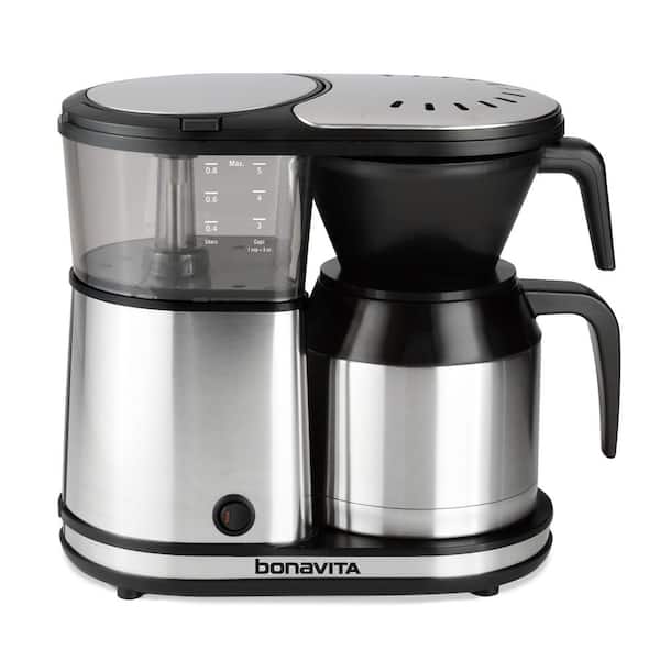 Bonavita 5-Cup Stainless Steel Drip Coffee Maker with Automatic Shut-Off