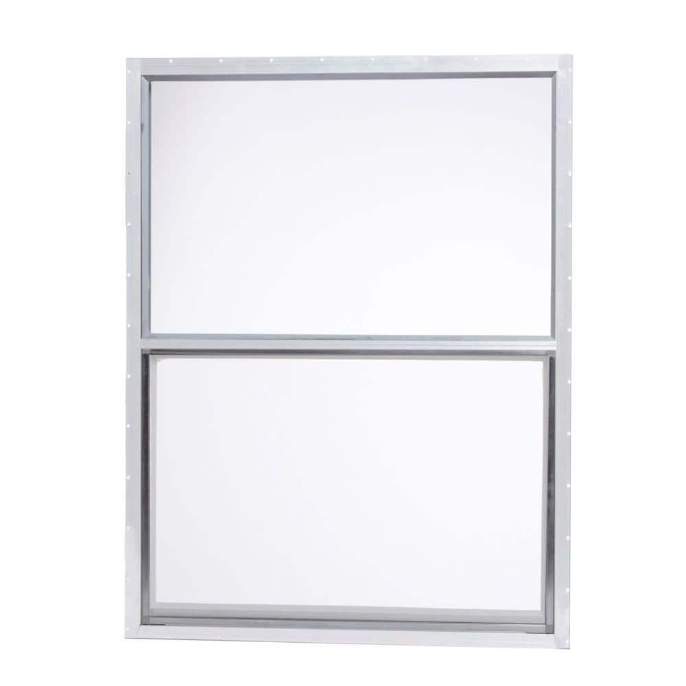 TAFCO WINDOWS 30 In. X 40 In. Mobile Home Single Hung Aluminum Window ...