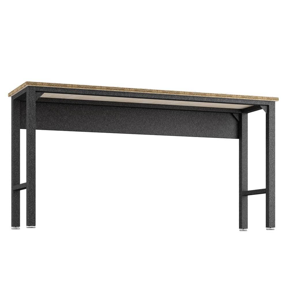 Fortress 72'' Stainless Steel and MDP Workbench for Garage