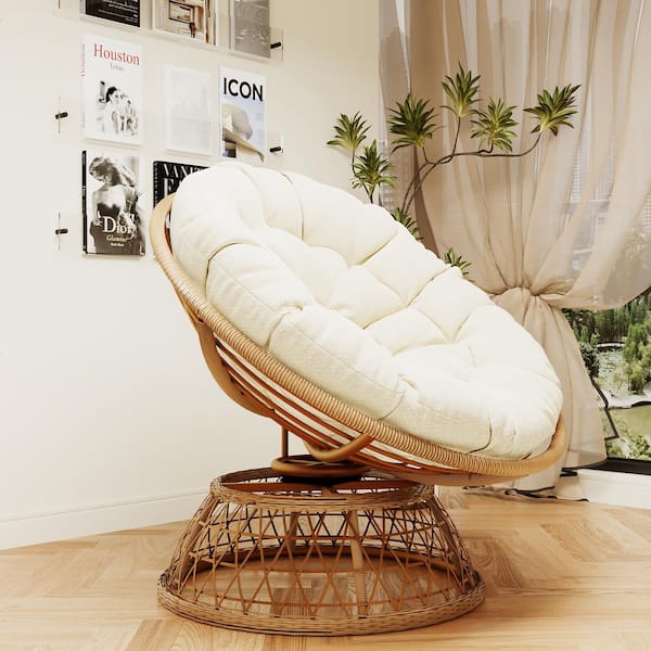 Papasan discount dining chair