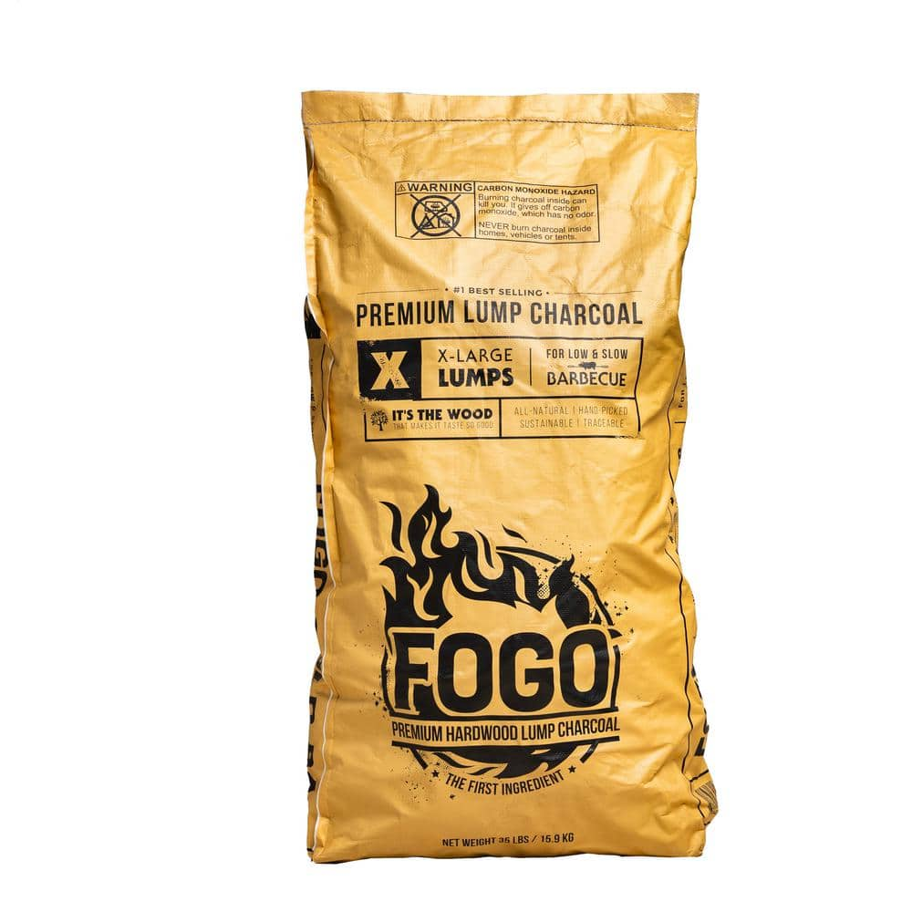 FOGO 35 lb. Super Premium Wood Lump Charcoal FG-CH-FP-35 - The Home Depot