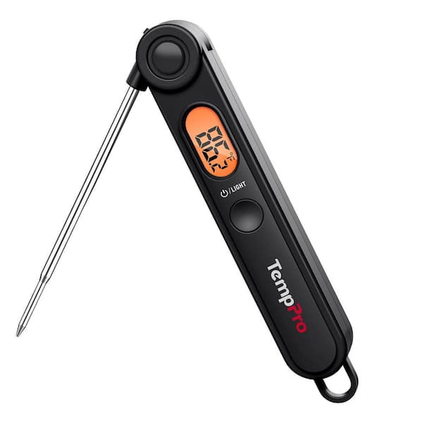Black Digital Instant Read Meat Thermometer Food Candy Cooking Kitchen Thermometer