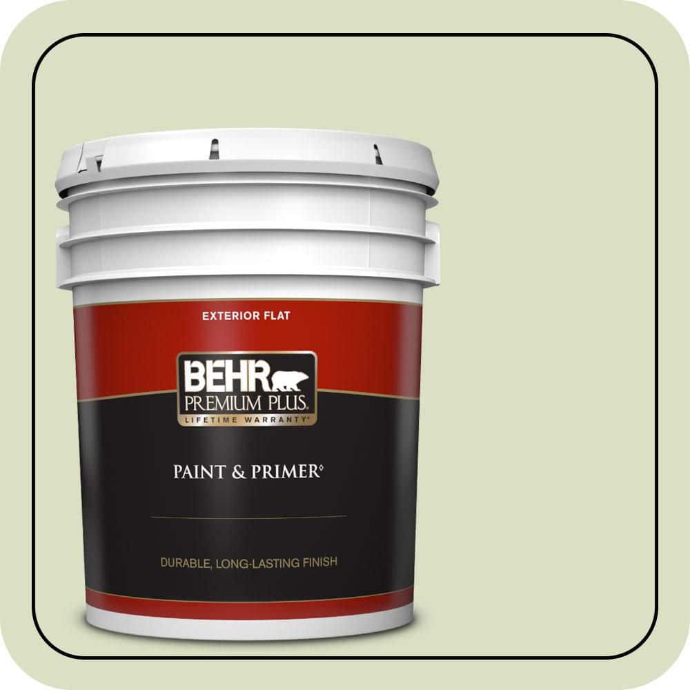 5 gal. #MQ3-47 Airy Green Flat Exterior Paint & Primer price history on PriceWatchPro