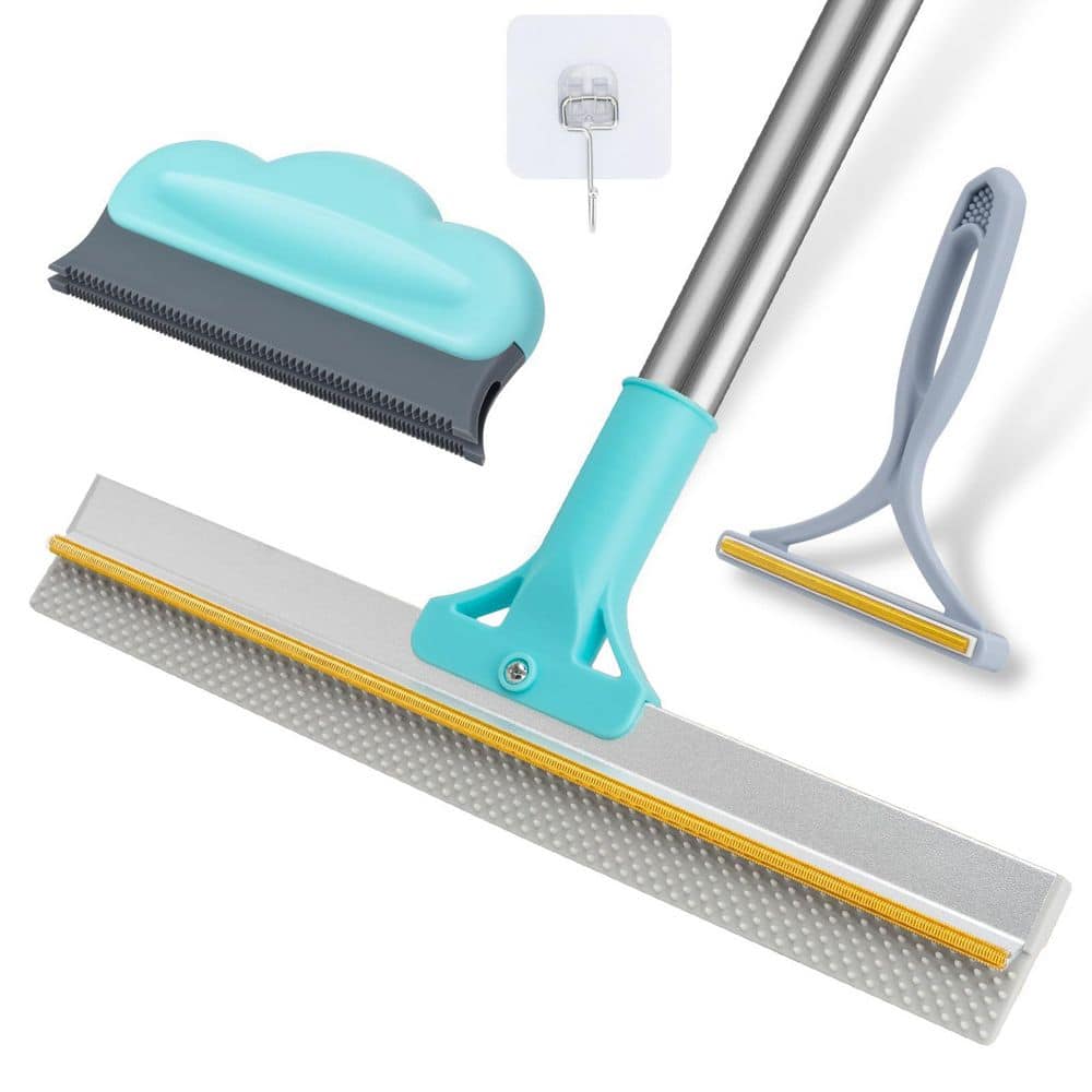 "Reusable Pet Hair Remover Tool, Carpet Rake with 54"" Adjustable Long Handle, Scraper for Rugs, Mats, Couch, Furniture" price history on PriceWatchPro