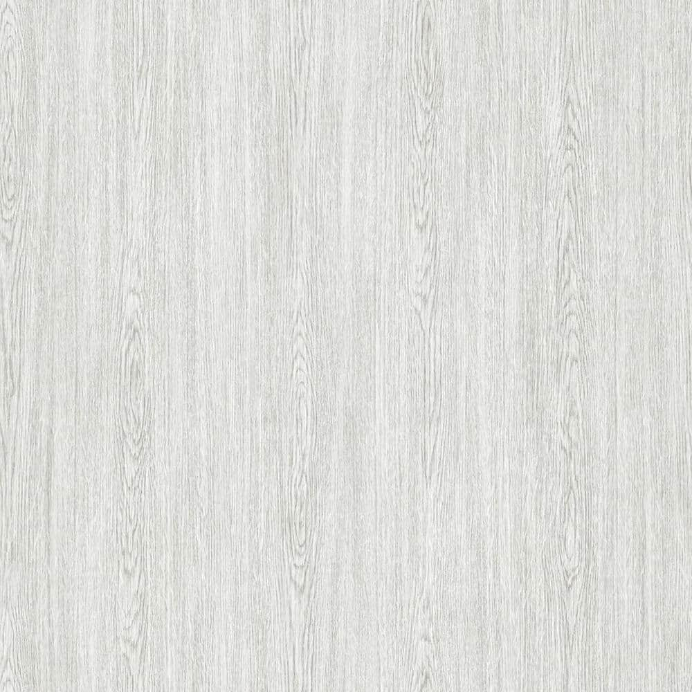 CASA MIA Wood Plains Soft Grey Paper Non-Pasted Strippable Wallpaper ...