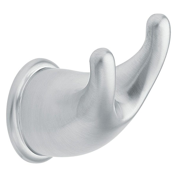 MOEN Mason Double Robe Hook in Brushed Chrome