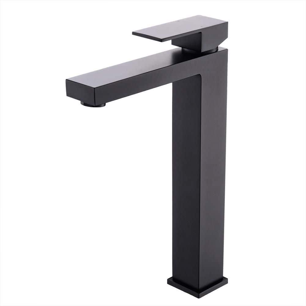 Aosspy Single-Handle Single-Hole Bathroom Faucet with Spot Resistant in ...