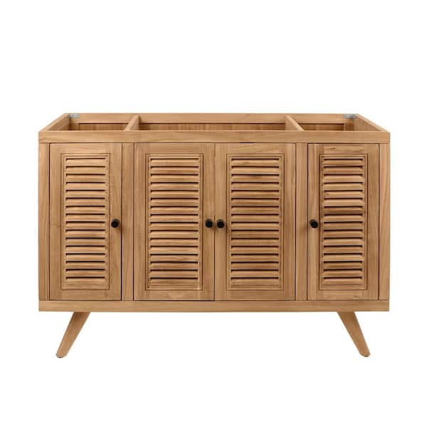 Avanity Harper 48 in. Bath Vanity Cabinet without Top in Natural Teak
