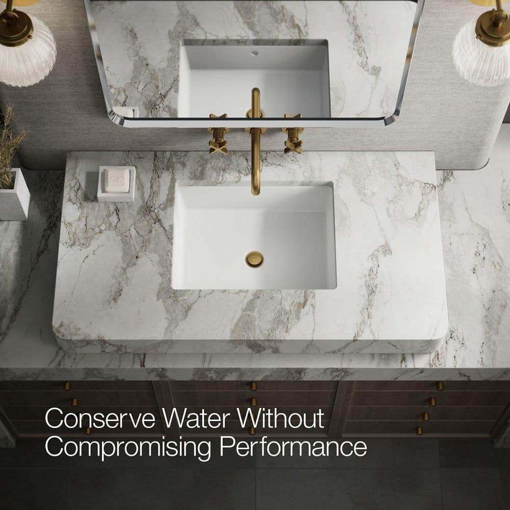 Vibrant Brushed Brass Wall-Mount Bathroom Faucet Set