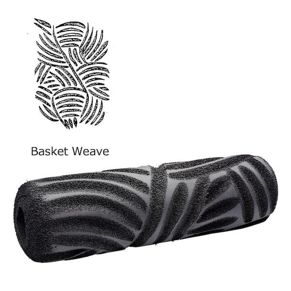 Drywall Texture Pattern Roller for Decorative Paint Texturing (Bear Claw  Pattern)