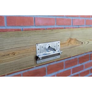 MAX Galvanized Brick Veneer Ledger Connector