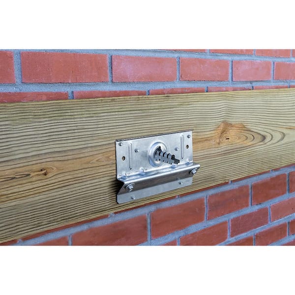 MAX Galvanized Brick Veneer Ledger Connector (4-Qty)