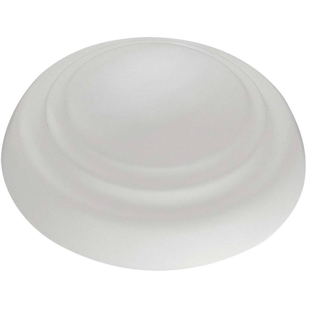 Tubular Matte White and Honey Gold LED Pendant with Etched Opal Glass