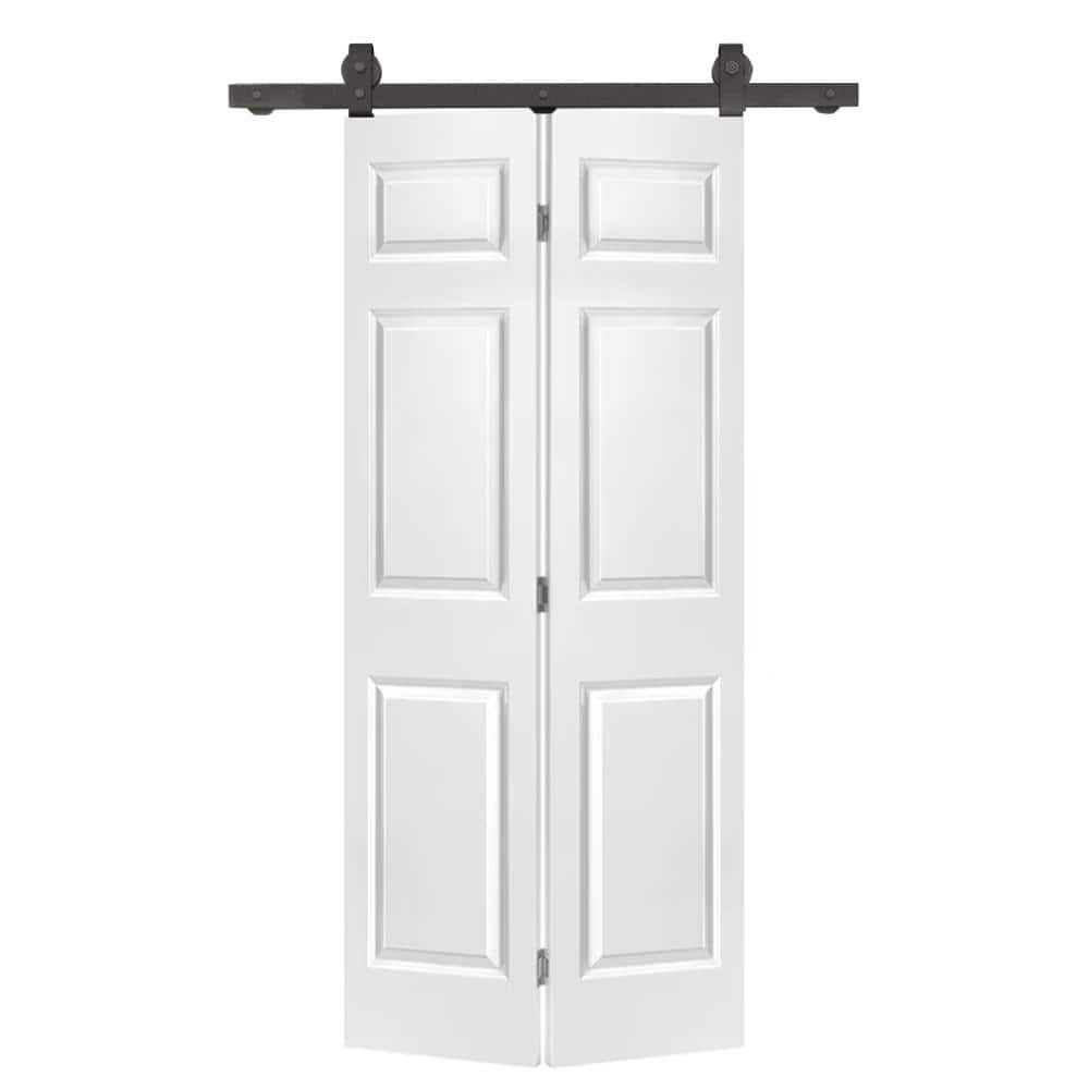 calhome-30-in-x-80-in-6-panel-primed-mdf-composite-bi-fold-barn-door