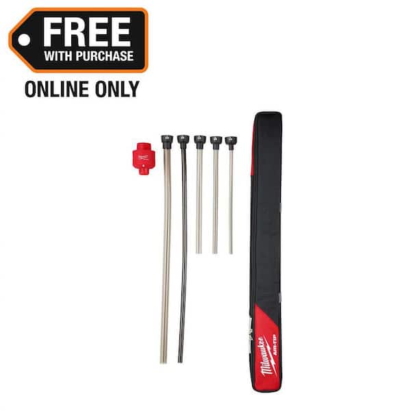 AIR-TIP 1-1/4 in. - 2-1/2 in. Long Reach Flexible Hose Set Wet/Dry Shop Vacuum Attachment (5-Piece)