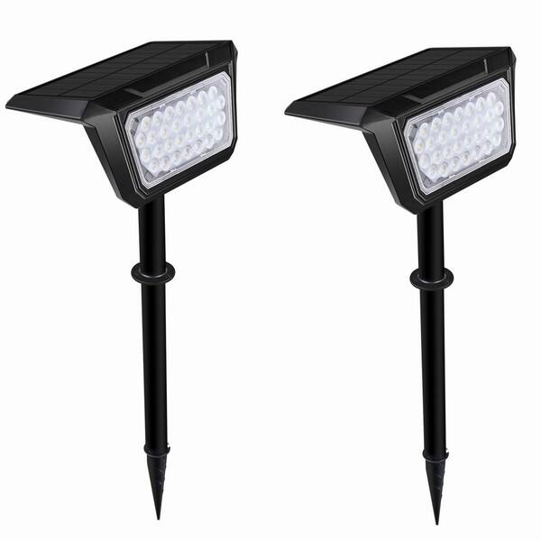 KOAOEIRS Black Integrated LED Weather Resistant Outdoor KOAOEIRS Black Integrated LED Weather Resistant Outdoor