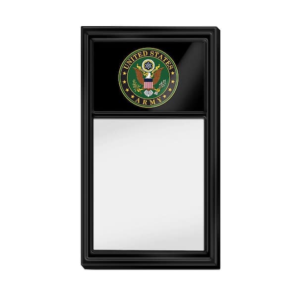 The Fan-Brand 31.0 in. x 17.5 in. US Army Seal Plastic Dry Erase