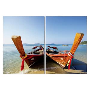 Twin prows Unframed Photography Wall Art 23.62 in. x 15.75 in