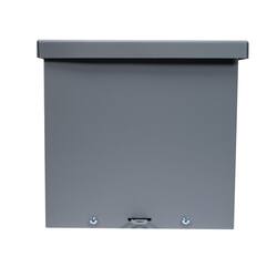 Southwire N3R 4 in. D x 8 in. W x 8 in. H Carbon Steel Gray Screw-Cover Wall Mount Box (1-Pack)