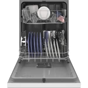 24 in. Built-In Tall Tub Front Control White Dishwasher with 60 dBA, ENERGY STAR