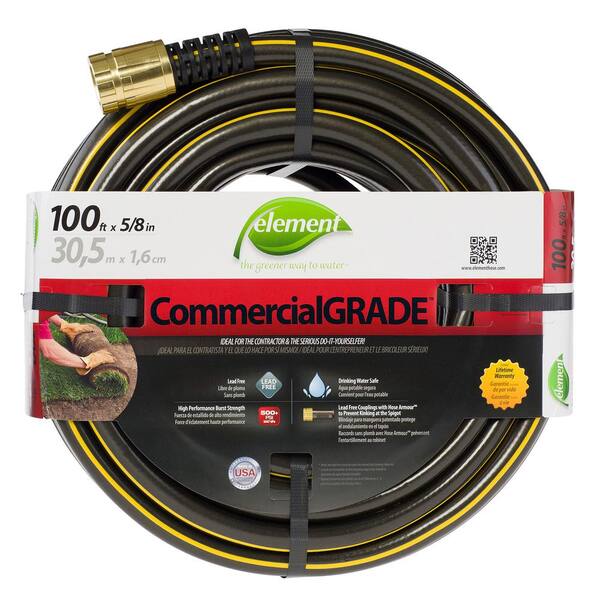 thumbnail image 2 of Camco 22863 25-Foot Heavy-Duty Contractor Water Hose – Double Layer PVC, 300 PSI Burst Strength, Drinking Water Safe 2 of 13