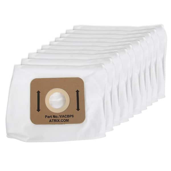 Atrix International Backpack HEPA Filters in White (10-Pack)