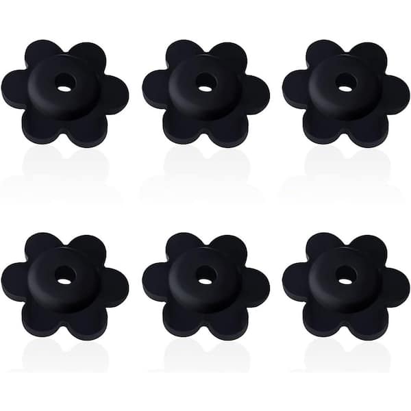 Garden Flag Rubber Stopper Holder for Indoor Outdoor Yard Flag Pole Stand 6-Pack Durable Silica Gel
