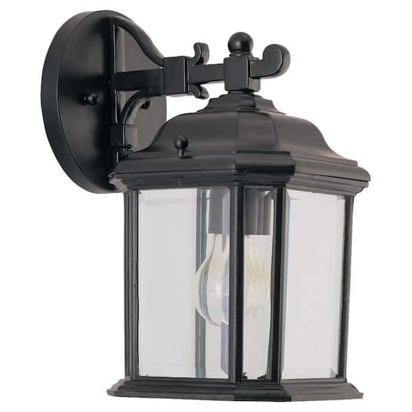 Elton 1-light Black Indoor/ Outdoor Hanging Lantern - Bed Bath & Beyond -  8892962