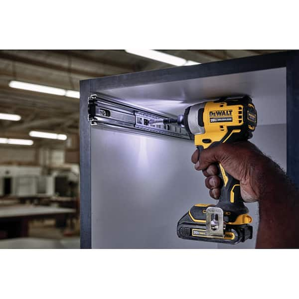 3-Speed Brushless Cordless Impact Driver, ¼” Hex, 20V