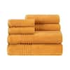 Caro Home 6-Piece Ginger Coventry Cotton Towel Set 6PC2476T26732 - The Home  Depot