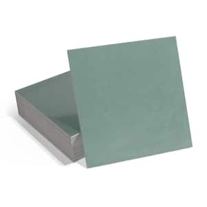 Green 12 MIL x 9 in. W x 9 in. L Peel and Stick Backsplash Waterproof Vinyl Tile Flooring (9.12 sq. ft./Case)