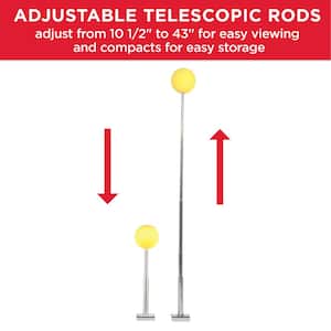 10-1/2 in. to 43 in. Solo Hitch Alignment System