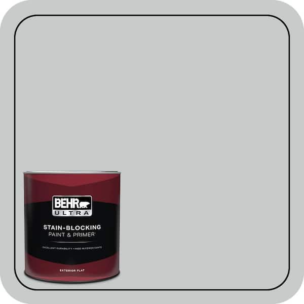 BEHR ULTRA 1 qt. #PPU26-17 Fast as the Wind Flat Exterior Paint & Primer