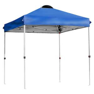 6 ft. L x 6 ft. W Blue Pop Up Canopy Tent