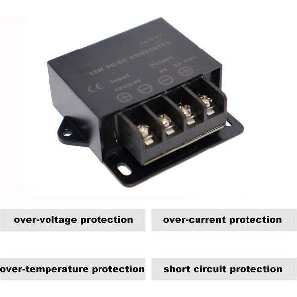 DC 12V/24V To 5V 5A Step Down Converter - 25W Buck Voltage Regulator Power Supply Module - View #8