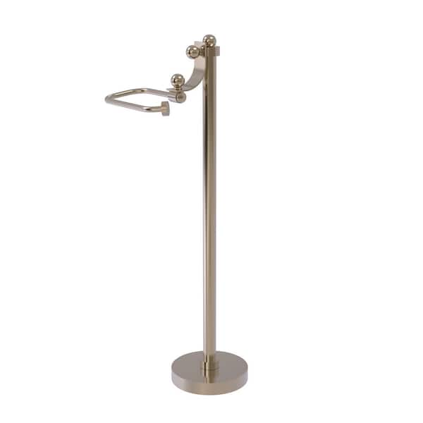 Free Standing European Style Toilet Toilet Paper Holder in Antique Pewter