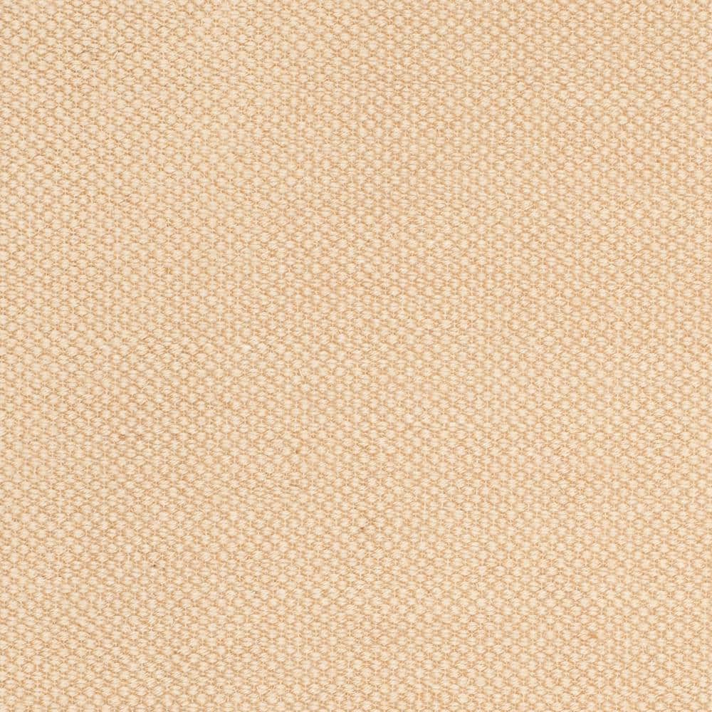 Maize and Wheat Sisal Square Area Rug with Non-Slip Backing