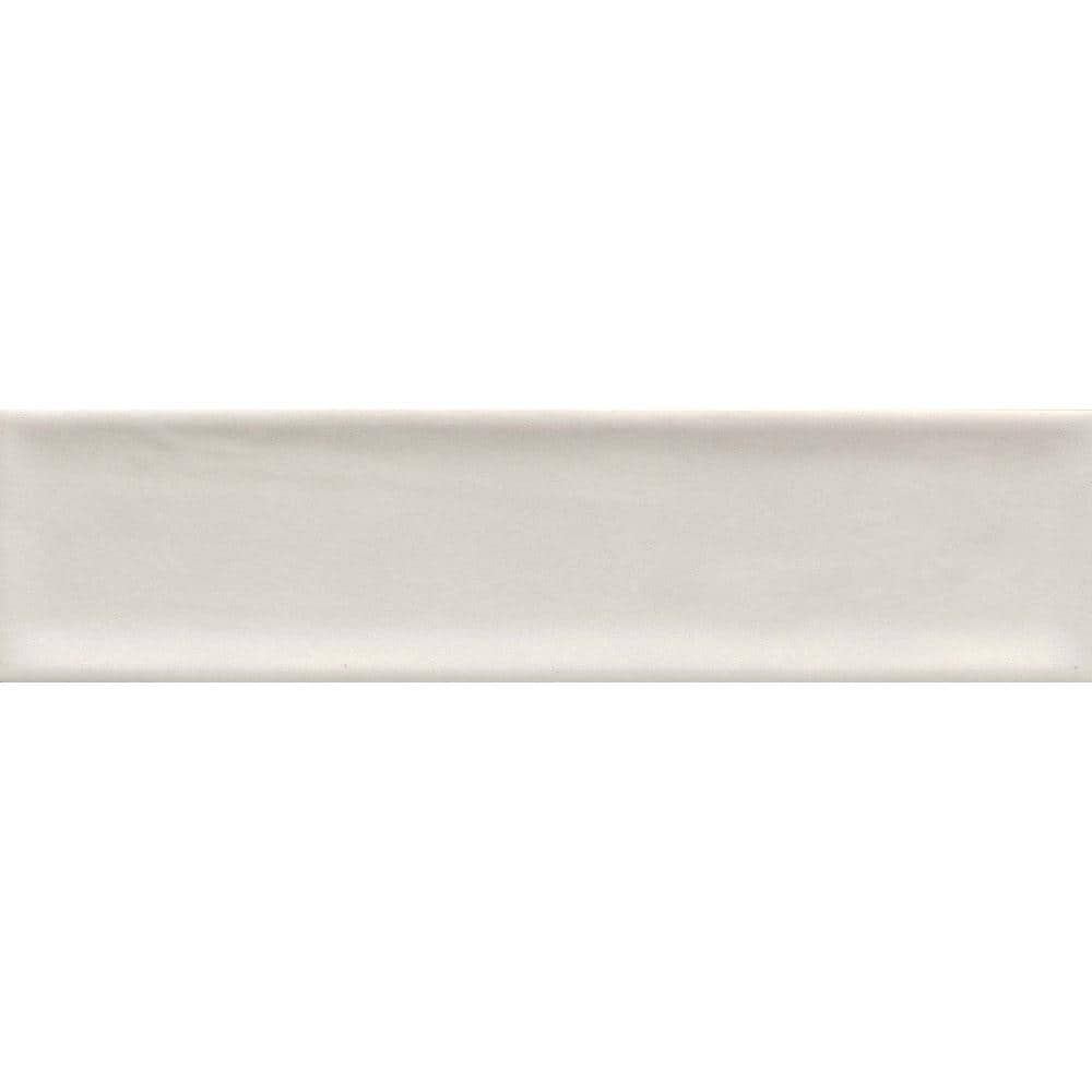 Raku White 3x12 Matte Ceramic Wall Tile