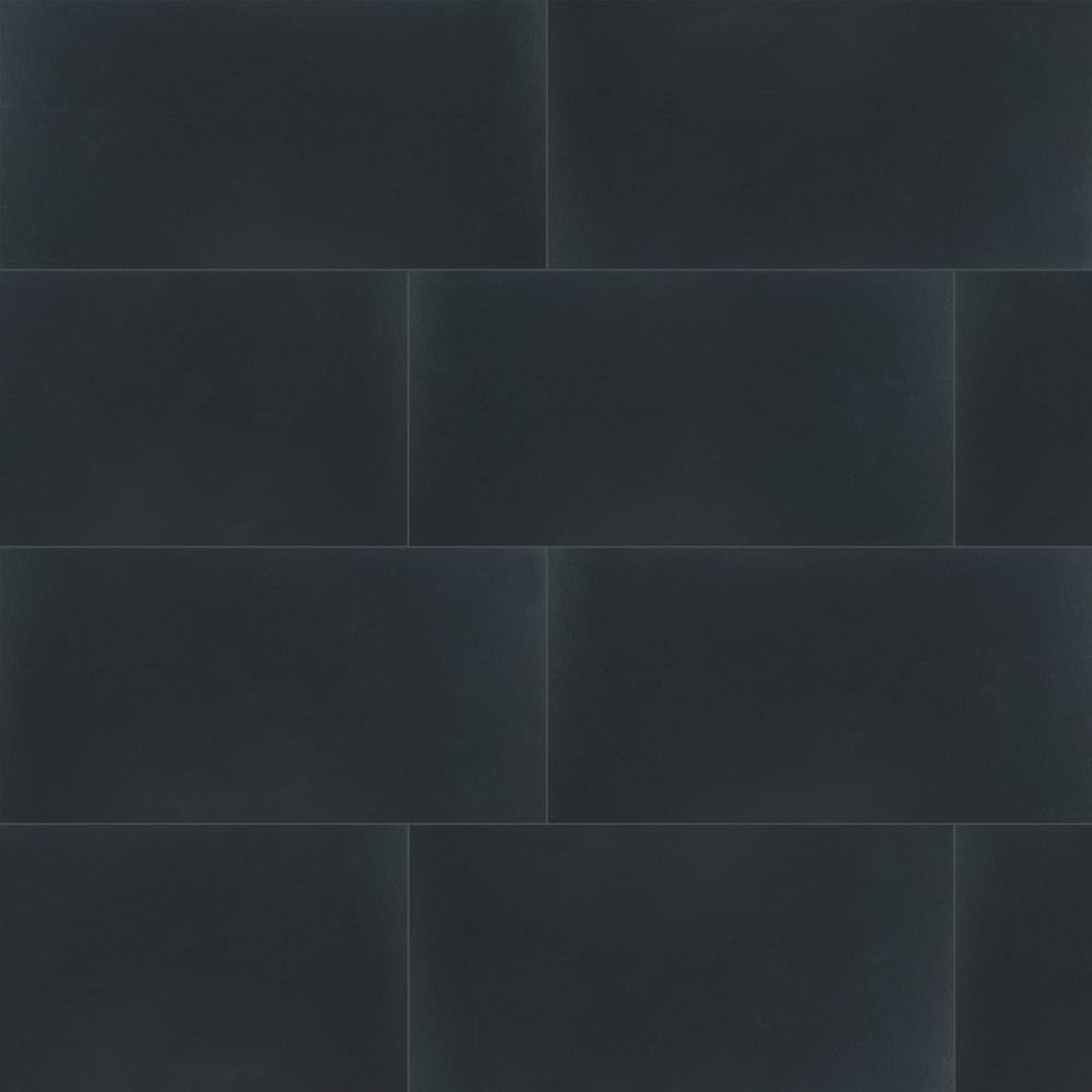 MSI Take Home Tile Sample - Carbon 4 in. x 4 in. Matte Floor and Wall