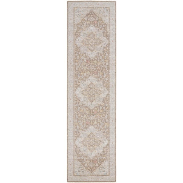 Avant Garde AVT-2366 Brown 10 ft. x 11 ft. Machine Woven Rug