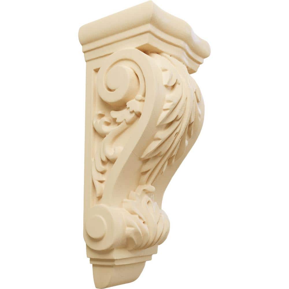 3-1/2 in. x 2-7/8 in. x 7-3/4 in. Maple Small Farmingdale Acanthus Corbel price history on PriceWatchPro
